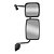 Conjunto Espelho c Auxiliar Ford Cargo 2429/2629 LD Elétrico - Imagem 2