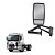 Espelho p Ford Cargo 815/1317 2009 a 2011 Convexo LE Bifocal - Imagem 1
