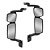 Espelho p Retrovisor Iveco Hi-Road Convexo c Desemb LD LE - Imagem 3