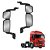Espelho Retrovisor para Iveco Trakker Convexo LD LE - Imagem 1