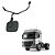 Espelho Auxiliar Frontal Convexo para MB Atego Axor Cab Alta - Imagem 1
