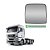 Base c Vidro Retrovisor Auxiliar p MAN TGX c Desembaçador LD - Imagem 1