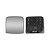 Base c Vidro Espelho Auxiliar para MAN TGX Convexo LD - Imagem 2