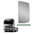 Base c Vidro Espelho Retrovisor MB Actros c Desembaçador LE - Imagem 1