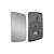 Vidro c Base Retrovisor p MB Actros Convexo Lado Esquerdo - Imagem 2
