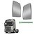 Par Espelho Retrovisor p Volvo FH 2015 a 2021 c Desembaçador - Imagem 1