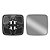Base c Vidro Espelho Auxiliar Ford Cargo 1419/1719/1723/1729 - Imagem 3