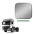 Base Vidro Retrovisor Auxiliar Axor Atego 2016 Desembaçador - Imagem 1