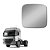 Vidro c Base Espelho Auxiliar p MB Axor Atego 2019 2020 2021 - Imagem 1