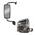 Conjunto Espelho Retrovisor para Ford Cargo Euro 3 2012 LE - Imagem 1