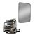 Vidro com Base Espelho Retrovisor p Volvo VM 2006 em Diante - Imagem 1