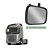 Espelho Retrovisor Auxiliar p Volvo FH FM LD c Desembaçador - Imagem 1