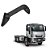 Braço do Espelho Inferior para Iveco Tector Cursor - LD - Imagem 1