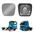 Base com Vidro Retrovisor Auxiliar para Iveco Hi-Way - Imagem 1