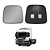 Base c Vidro Retrovisor Auxiliar p SC S5 P310/P340 Convexo - Imagem 1
