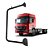 Braço do Retrovisor p MB Axor Atego 2016 2017 2021 28mm LD - Imagem 2