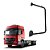 Braço Espelho Retrovisor para MB Axor Atego 2014 até 2021 LE - Imagem 1