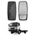 Espelho Retrovisor p MB HPN 1318/1620/1622 Bifocal Convex LD - Imagem 2