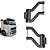 Braço do Espelho Retrovisor p Volvo FH/FM/NH até 2009 LD LE - Imagem 2