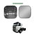Base c Vidro Retrovisor p Volvo FM Convexo LD c Desembaçador - Imagem 1