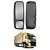 Retrovisor para Volvo FH/FM/NH até 2009 Convexo Lado Direito - Imagem 1
