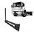 Braço Espelho Retrovisor p Ford Cargo 2422 2428 2628 LD - Imagem 1