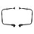 Par Braço do Retrovisor p VW 11.130/13.130 c Amassado 19mm - Imagem 2
