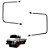 Braço Espelho Retrovisor p Mercedes 1113/1114 - 19mm 2 Un - Imagem 2