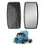 Espelho Convexo p Ford Cargo 2428E 2422E até 2009 3/4" 19mm - Imagem 2