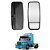 Espelho Retrovisor Bifocal p SC T/R 112 113 142 143 Plano LD - Imagem 2