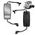 Conjunto Retrovisor p Mercedes Atron 1635 Convexo Bifocal LE - Imagem 2