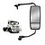 Conjunto Retrovisor p Mercedes Atron 1635 Convexo Bifocal LD - Imagem 1