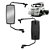 Conjunto Espelho p MB 1634 1938 2638 LS Convexo Lado Direito - Imagem 2
