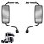 Par Espelho p VW Constellation 17.250 15.180 Convexo Bifocal - Imagem 1