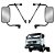Conjunto Retrovisor para VW 8.120/8.140/8.150 2000 em Diante - Imagem 1