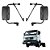 2 Espelho Retrovisor p VW 8.120/8.140/8.150 2000 em Diante - Imagem 2