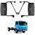 2 Espelhos p VW 5.140 8.1208.150 9.150 Delivery Plano - Imagem 4