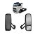 2 Espelho Retrovisor Compatível c Volvo FH/FM/NH até 2009 - Imagem 3