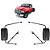 Conjunto 2 Espelhos Retrovisores para F-4000 Ford até 1998 - Imagem 2
