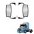2 Espelho Plano Completo para Scania T/R 112/113/142/143 - Imagem 1