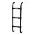 Estribo para Volkswagen Constellation 3 Degraus 1170mm Preto - Imagem 2