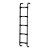 Estribo Traseiro p SC R Highline até 2018 - 5 Degraus Preto - Imagem 2