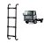 Estribo Traseiro para Ford Cargo 2015 2016 4 Degraus 1500mm - Imagem 1