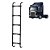 Escada Traseira p Scania R Highline 5 Degraus - 1650mm Preto - Imagem 1