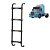 Estribo Traseiro para Scania T/R 112/113/142/143 4 Degraus - Imagem 1