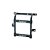 Estribo Plataforma p Scania R124 2002 2003 2004 2005 - Preto - Imagem 2