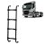 Estribo p Volvo XH/Power/NL/VM 17/23/260/270 4 Degraus Preto - Imagem 1
