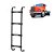 Estribo para Cabine Scania L111 Preto 4 Degraus - Imagem 1