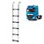 Estribo Traseiro p DAF CF 85 Longa 6 Degraus Cromado - Imagem 1