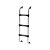Estribo Traseiro p Cabine VW Constellation 3 Degraus 1170mm - Imagem 2